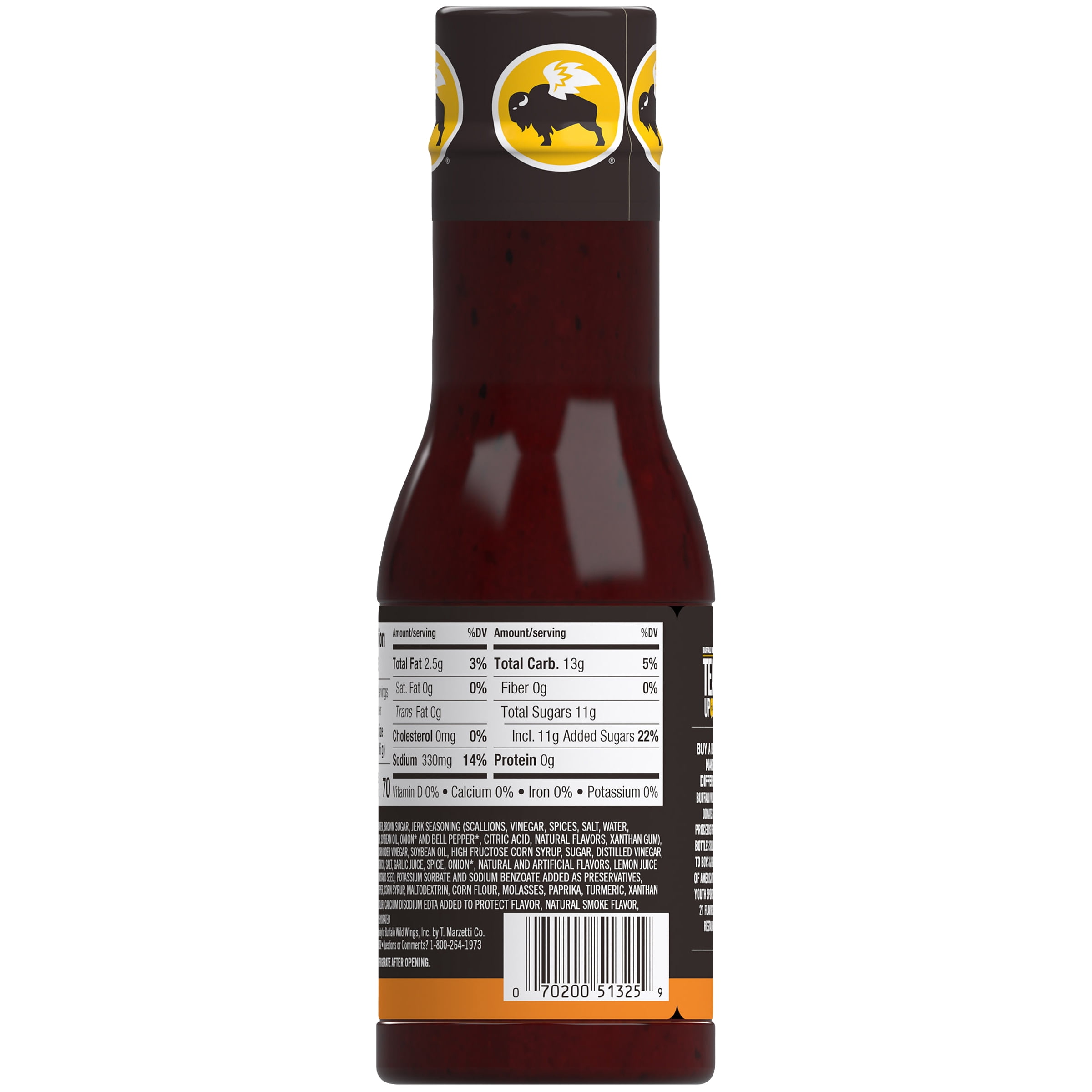 Buffalo Wild Wings Caribbean Jerk Sauce, 12 fl. oz.