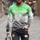 thumbnail image 1 of Blusas y camisas de manga larga con cuello redondo para hombre, blusas casuales de cuello redondo y manga larga, camisetas estampadas, blusas para hombre, 1 of 5