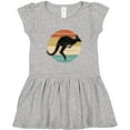 thumbnail image 3 of Inktastic Kangaroo Retro Australia Girls Toddler Dress, 3 of 5
