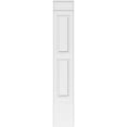 thumbnail image 4 of 12"W x 72"H x 2"P Two Equal Raised Panel PVC Pilaster w/Decorative Capital & Base (Pair), 4 of 18