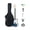 Blue, variant on Redsmile 45.5-Inch Electric Bass Guitar with Double Pickups, Gig Bag, Truss Rod and Beginner Bundle, Black