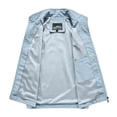 thumbnail image 4 of Men's Windproof Lightweight Collared Golf Vest Outerwear with Pockets, Softshell Sleeveless Jacket for Running Hiking Sports, 4 of 6