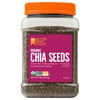 (2 pack) BetterBody Foods Organic Chia Seeds, 2.0 lb, 30 servings