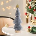 thumbnail image 4 of Christmas Tree 7.8inch Artificial Christmas Trees Christmas Decoration Desktop Decoration Scene Layout Door Decoration for Home Party Table,Christmas Craft with Star, 4 of 7