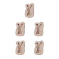thumbnail image 1 of Cateissary Molde de silicona con diseño de animales de dibujos animados, molde para pastel de comedor, decoración de postres Type5 NO5, 1 of 6