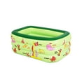 thumbnail image 2 of Inflatable Pool, Green Swimming Pool, Non-Toxic Material, Easy to Inflate/Deflate, Durable Leak-Proof, Perfect for Backyard Water Play, 51×33×21in, 2 of 8