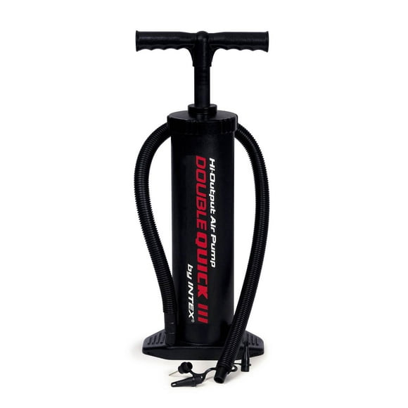 Intex Portable Hi Output Quick-Fill Hand Powered Manual Air Pump | 68615E