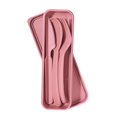 thumbnail image 4 of Paquete con 135 piezas de Cubiertos ecofriendly,  rosa 17.4 x 5.5 x 3, 4 of 6