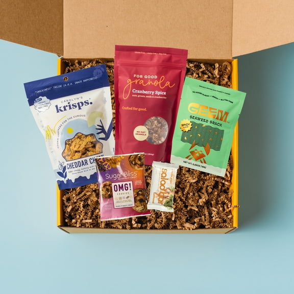 Here Here Market Female Founders Artisanal Snack Basket