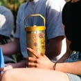 thumbnail image 2 of 30oz Fall Tumbler with Handle and straw, Thanksgiving Turkey Pumpkin Turkey Maple Leaves Stainless Steel Insulated Cup, Autumn Coffee Mug Water Bottle, 2 of 6