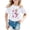 White, variant on Trendfront Little Girls 3rd Birthday Gift T Shirt Three Years Varsity Font Crewneck Short Sleeve Tee Kids Bday Vacation Clothes