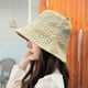 thumbnail image 4 of Sombrero de pescador de malla transpirable para mujer, con encaje hueco fino, circunferencia de sombrero de 56-58 cm, para verano, 4 of 6