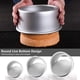 thumbnail image 5 of Juego de moldes para pasteles redondos para un calentamiento uniforme, utensilios para hornear de calidad profesional con aluminio anodizado no apto para lavavajillas, 3 piezas, 5 of 6