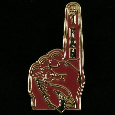 - Arizona Cardinals #1 Fan Pin - No Size