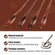 thumbnail image 2 of Pequeña Cucharas de CóCtel de Manejar Cucharas de Madera para Mezclar Café de Madera 8 Piezas, 2 of 7
