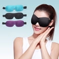 thumbnail image 4 of Sleep Eye Mask Adjustable 3D Contoured Cup Sleep Eyeshade Eye Cover with Pouch, 4 of 10