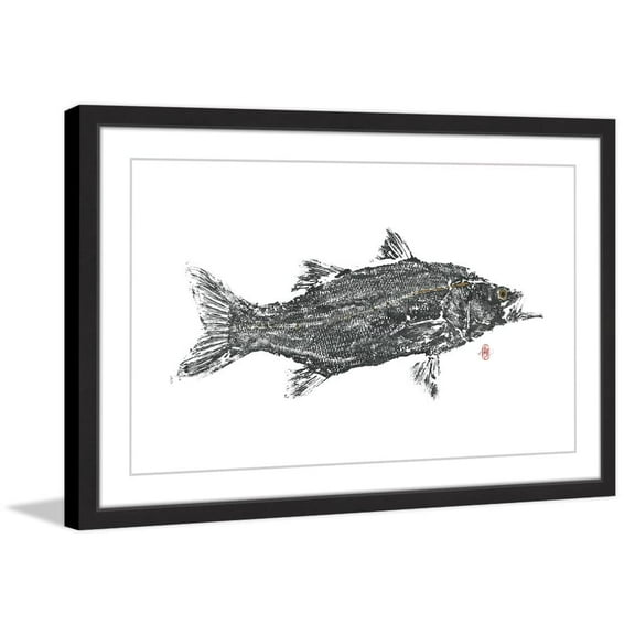 "Predator" Framed Painting Print