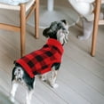 thumbnail image 5 of PUMYPOREITY Dog Sweater Vest Turtleneck Dogs Knitted Sweatshirt, Cold Weather Puppies Grid Pullover Pajamas, Autumn Winter Warm Pet Clothes Christmas Costumes for Small Medium Dogs Cats, 5 of 7
