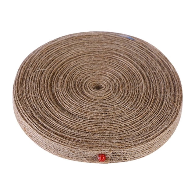 CIMAXIC wedding DIY Natural Hemp Rope Jute Webbing Twine Woven Rope Wedding Bag String Wooden Craft Accessories,393.7"X0.39"X0.08"