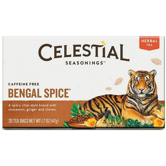 Celestial Seasonings Herbal Tea Bags, Bengal Spice,  20 ea (Pack of 3)