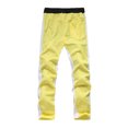 thumbnail image 3 of Vedolay Men Trousers Men's Casual Work Pants Cotton Relaxed Fit Pants with Multi Pockets,Yellow M, 3 of 4