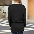 thumbnail image 5 of Teen Tshirts for Girls Black Girls Long Sleeve T Shirts with Pockets Girls Basic Crewneck Tops Fall Clothes Boy Shirts Size 11-12 Years, 5 of 5
