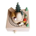 thumbnail image 2 of Caja de música de tren, accesorios de decoración del hogar, estatua coleccionable, adorno de mesa, centro de mesa para dormitorio, festivales, escrito C, 2 of 9