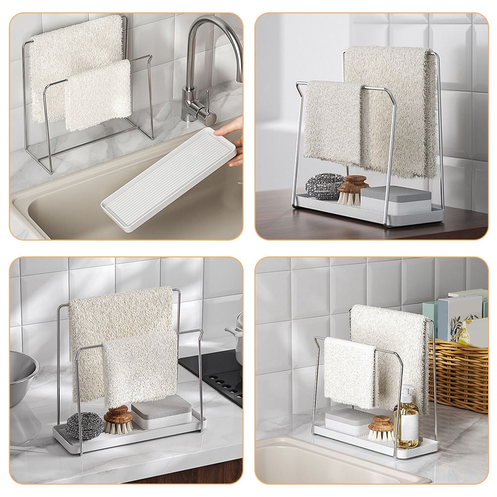 WHAMVOX over The Sink Dish Drying Rack Washing Kitchen Rack 28.00X25.50X11.50CM