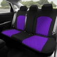 thumbnail image 2 of For 2019-2024 Kia Forte FH Group Neoprene Custom Fit Waterproof Car Seat Covers - Rear Set Purple, 2 of 7
