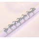 thumbnail image 4 of ZHAOCHENG Anillo con inicial ajustable para mujeres y niñas con incrustaciones de cristal J, 4 of 4