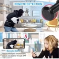 thumbnail image 4 of Yunseity Door Eye Hole Camera, 220° Wide Angle Door Viewer Peephole Camera, 5.0GHz 2.4GHz Door Eye Viewer with Night Vision, Motion Detection, Security Camera for Tuya Smart APP, 4 of 9