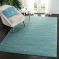 thumbnail image 3 of SAFAVIEH Vision Adrasteia Overdyed Solid Area Rug, Aqua, 4' x 6', 3 of 9
