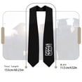thumbnail image 2 of YWIYIUD 2PCS Length 60.23inch Practical and Durable Graduation Sash for Friends Daughter Son Celebrate Graduation Gifts Portable 2026 Graduation Sash for Class Photo, 2 of 6