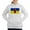 White, variant on CafePress - Ukrainian Flag With Fist Sweatshirt - Women's Hooded Sweatshirt