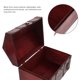 thumbnail image 3 of Caja de madera para guardar joyas, cofre vintage para baratijas, cofre de recuerdos con tapa, cofre del tesoro, 3 of 7