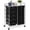 Black, variant on 15 Drawer Rolling Storage Cart, Drawer Organizer with Wheels, Scrapbook Paper Office School Organizer,Deep Multicolor