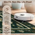 thumbnail image 6 of Design&I 2'x3' Ultra Soft Door Mat, Fishing Wildlife Antler Lake Motifs Bass Lure Border Trophy Hunting None Fluffy Washable Easy Care Indoor rug for Bedside Entryway, 6 of 7