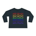 thumbnail image 2 of Autism Acceptance Rainbow Letters Design Toddler Long Sleeve T-Shirt, 2 of 10