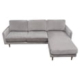 thumbnail image 5 of Kelsey Reversible Chaise Sectional in Grey Fabric by Diamond Sofa, 5 of 20
