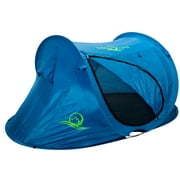Lucky Bums Quick and Portable Kids Camp Tent, Blue