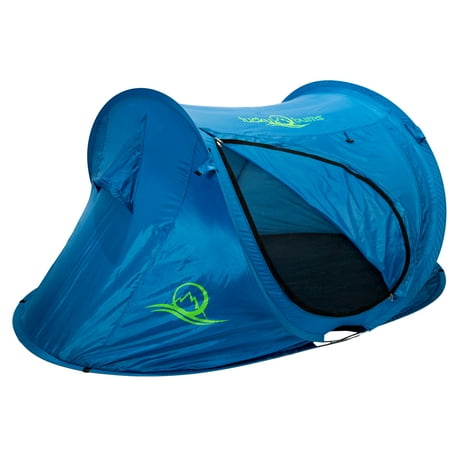 Lucky Bums Quick and Portable Kids Camp Tent, Blue