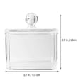 thumbnail image 2 of Storage Box Acrylic Square Canister for Storage Use 6Pcs Set, 2 of 5