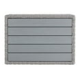 thumbnail image 6 of Modway Conway 45" Modern Rattan Outdoor Coffee Table in Light Gray, 6 of 7