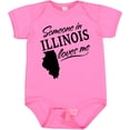 thumbnail image 3 of Inktastic Someone in Illinois Loves Me Boys or Girls Baby Bodysuit, 3 of 5