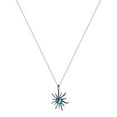 thumbnail image 2 of Fiudx Colgante de Ópalo Azul, Elegante Collar para Mujer, Joyería de Aleación de Moda, Accesorio Llamativo, Regalo para Fiesta, Banquete, Compromiso, Una Impactante Declaración de Moda Femenina., 2 of 6