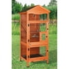 Aviary Bird House - Glazed Pine