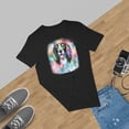 thumbnail image 5 of Hippie English Springer Spaniel Portrait Watercolor Tie-Dye Vintage Styles Shirt T-shirt Unisex Merch Springers Dog Lover Gifts - 00014, 5 of 6