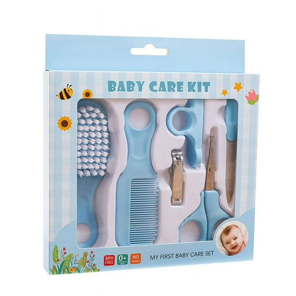 Combo de cuidado para bebés Jabón suave para bebés Cortaúñas esenciales para bebés Herramientas Kit completo para el cuidado del recién nacido