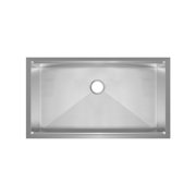 Rivage 33 x 19 Single Basin Undermount Kitchen Workstation Sink