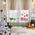 thumbnail image 5 of Khaki Ombre Curtain Valances for Windows, Kitchen Valance Window Treatments Panel 2 Pack, Modern Abstract Art Farmhouse Gradient Rod Pocket Short Curtains for Bathroom Bedroom 42 x 12 Inch, 5 of 8